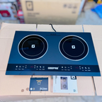 Geepas GIC6135P Digital Infrared Cooker – Double Burner 2200W