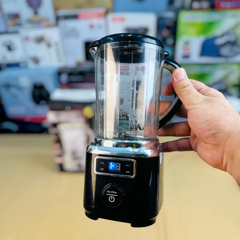Three-Blade Juicer HP-199 1000ml Portable Rechargeable Blender & Juice Maker