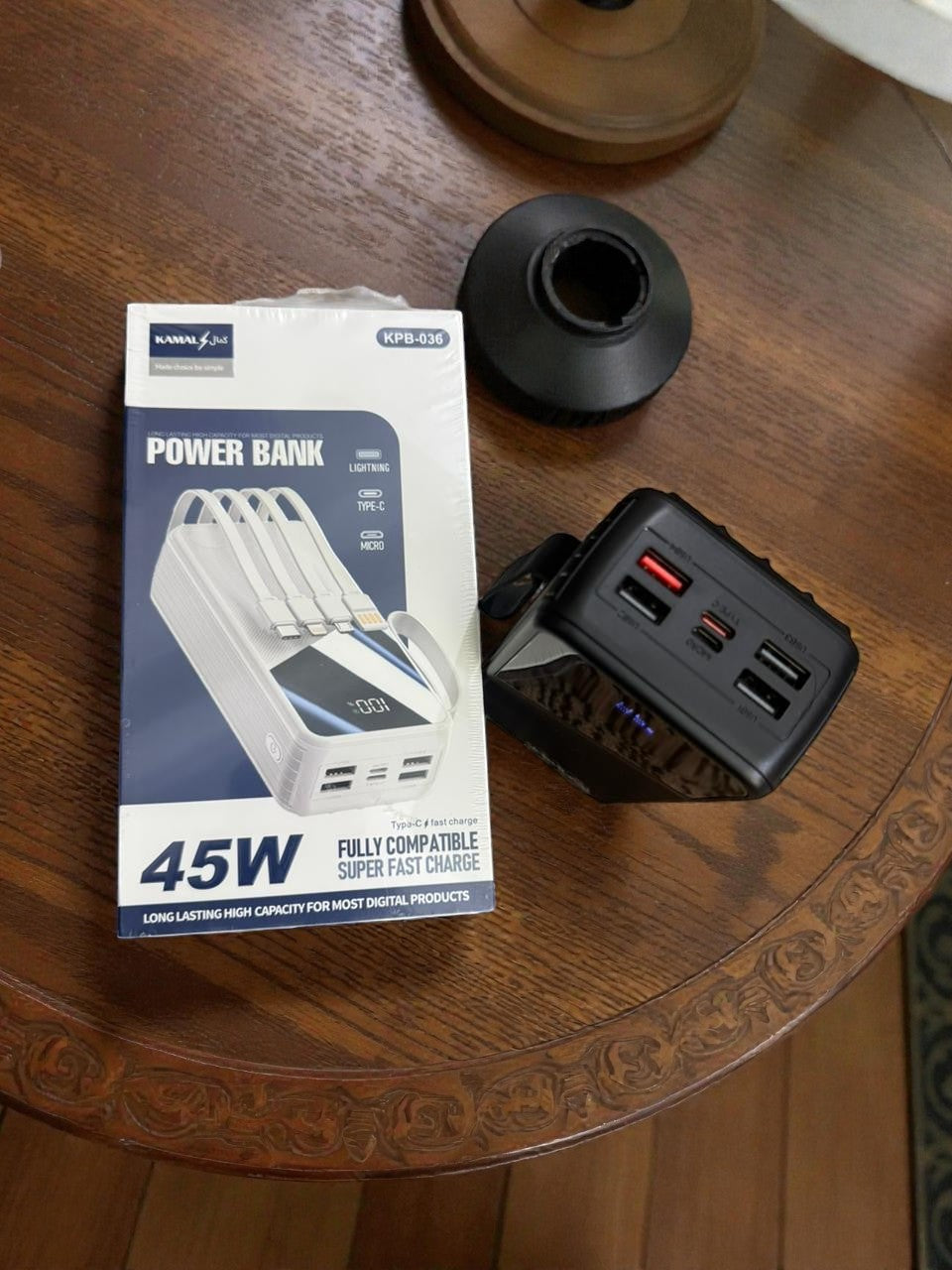 Kamal 30,000mAh Power Bank – Ultra Fast Charging & Multi-Port Compatibility