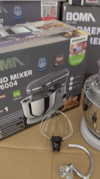 BOMA BM-6004 Professional Stand Mixer | 1500W 6L Kitchen Chef Machine