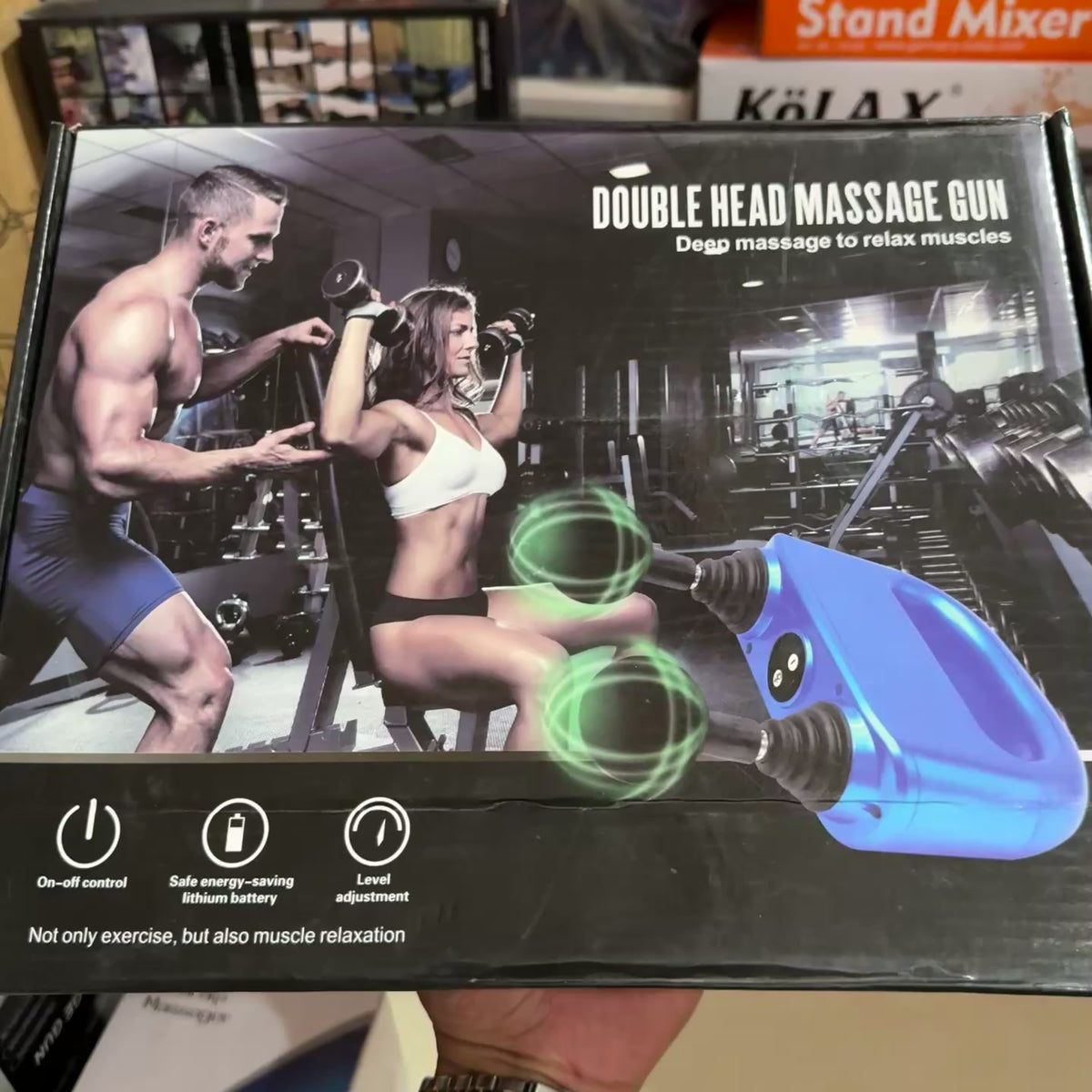 Double Head Massage Gun