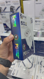 Kamal K778 60W Fast Charger – USB-A & Type-C PD Quick Charger