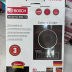 Bosch RBK-12 2200W Infrared Electric Cooker – Energy Saving Hot Plate with 3-Hour Timer