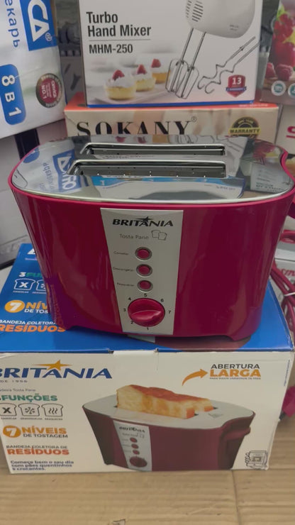 Britânia Toaster – Lot Imported | 7-Level Toast Control | Original Imported Toaster for Pakistan